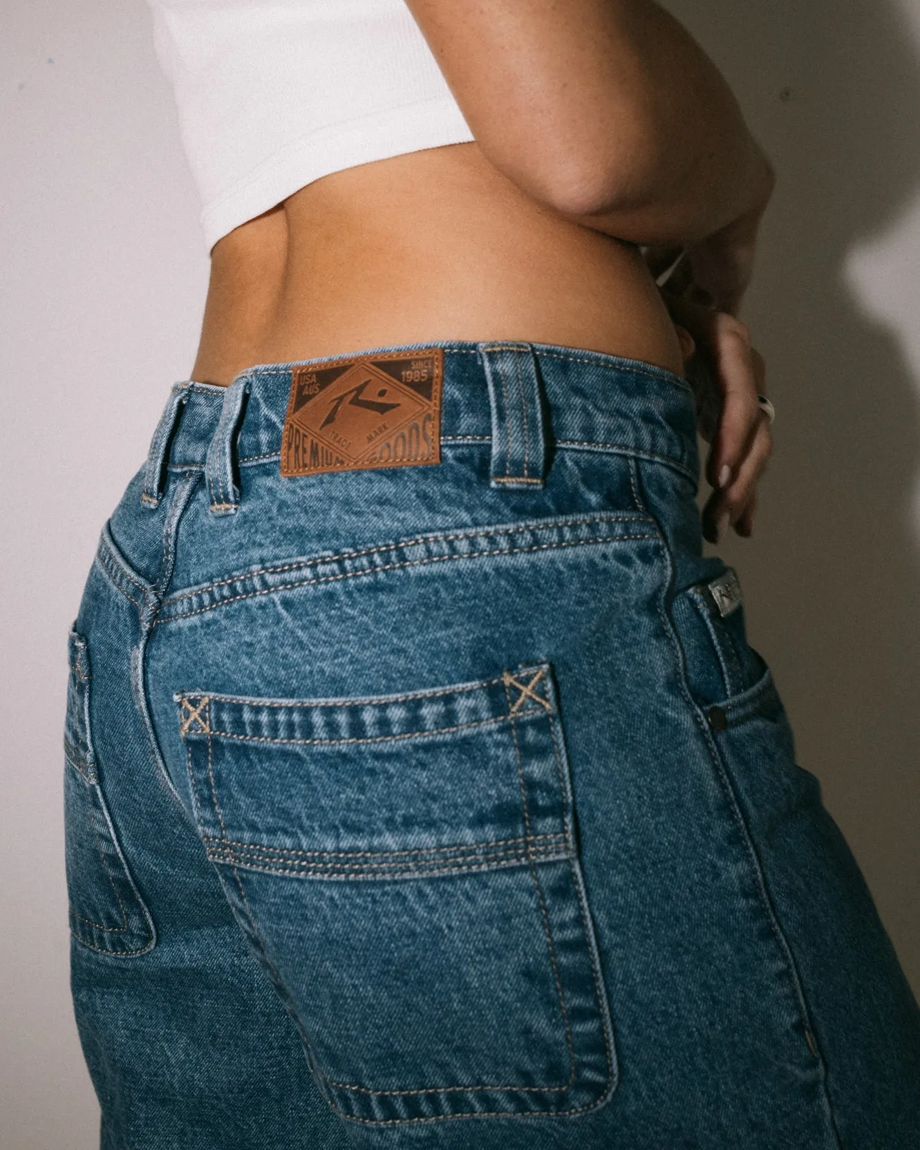 Suzy Straight Low Rise Jean