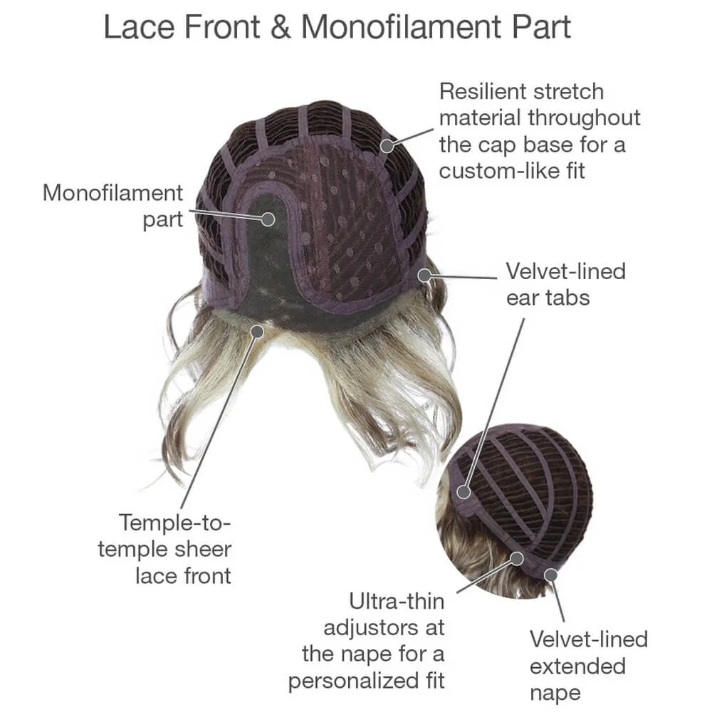 Sweet Talk by Gabor (Lace Front-Mono Part Wig)