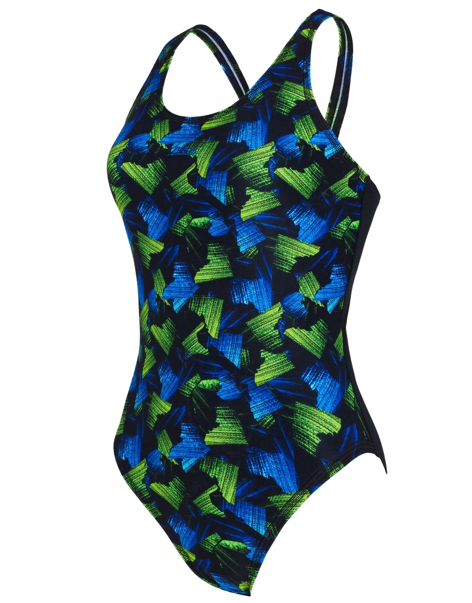 Swell Masterback Swimsuit - Black/Green