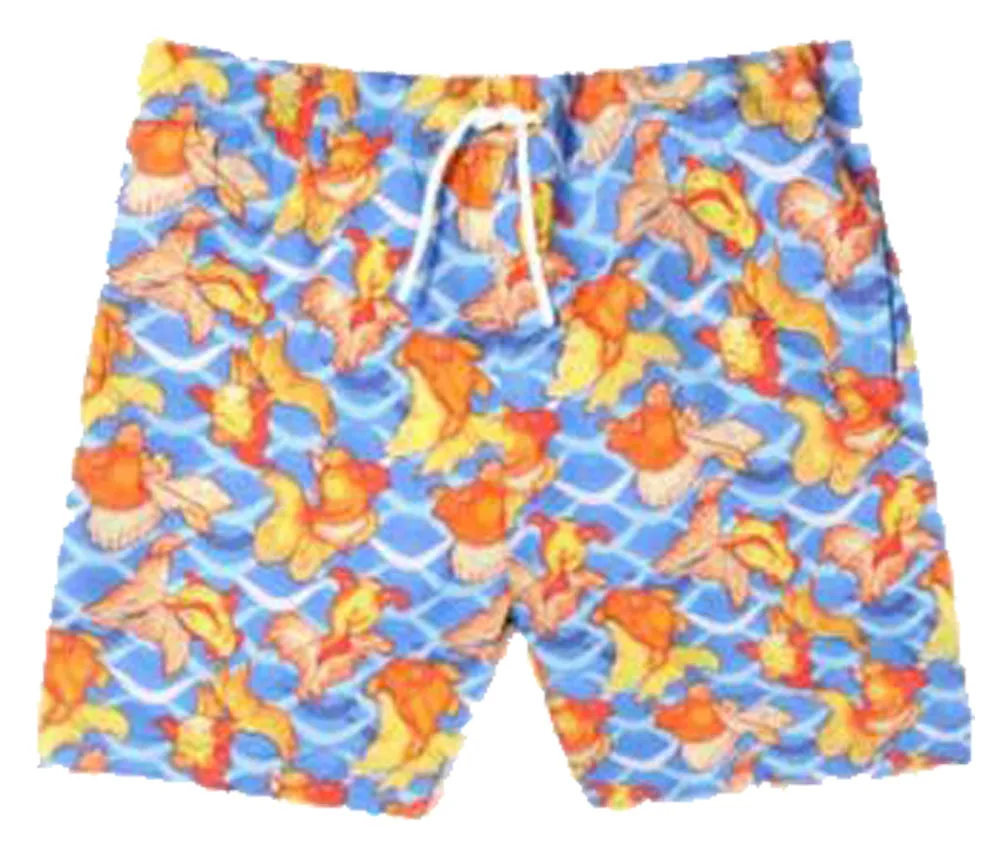 Swimwear Boy's Colorful Prints Swim Short, Small- X-Large (Size 4-18)
