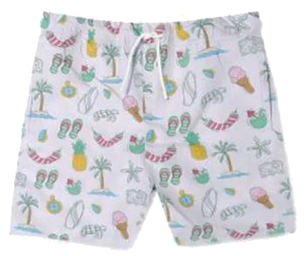 Swimwear Boy's Colorful Prints Swim Short, Small- X-Large (Size 4-18)