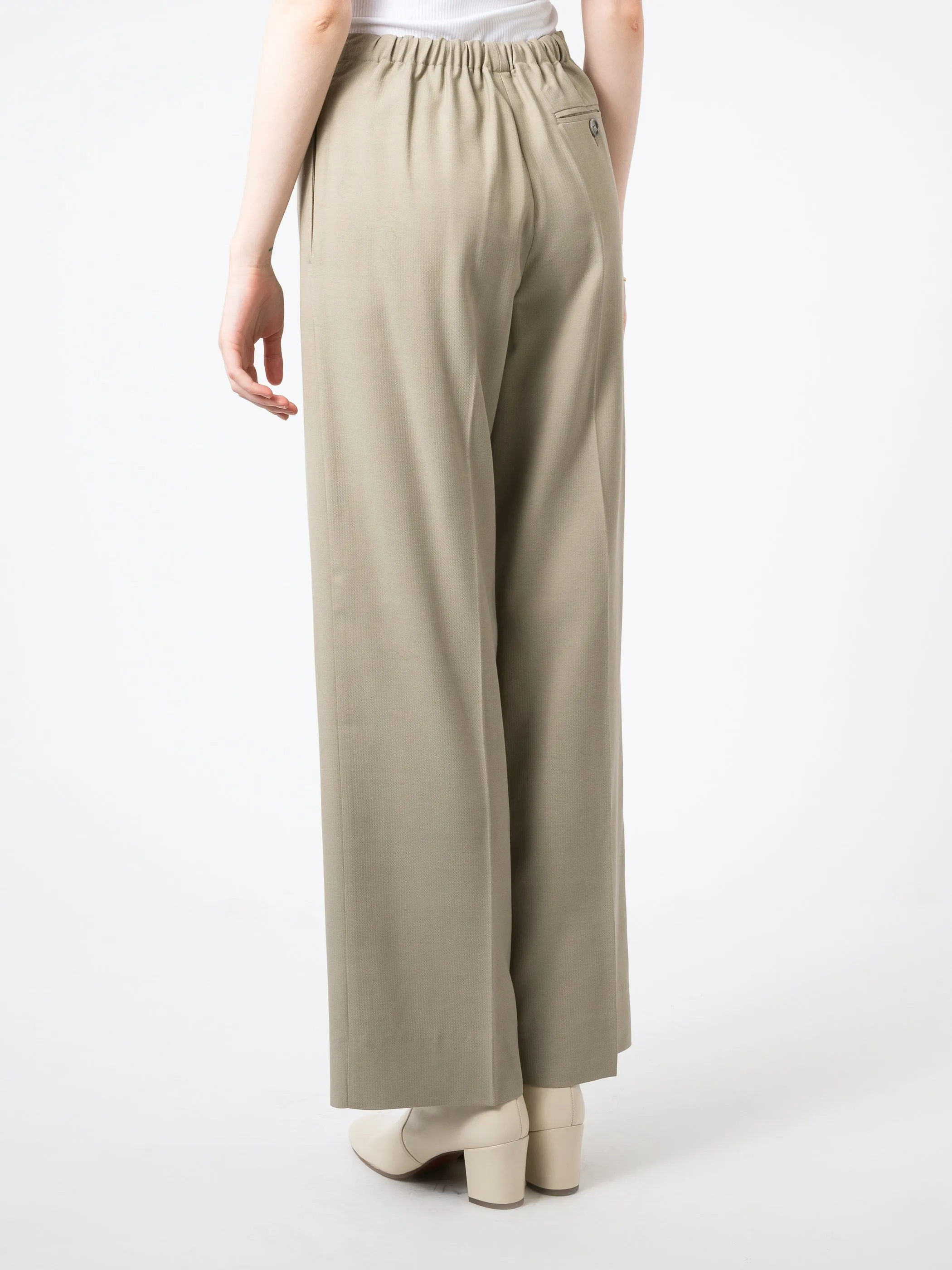 Tailored Herringbone Trousers