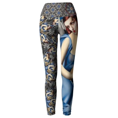 Tamara de Lempick Musician Yoga Leggings