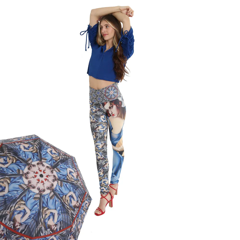 Tamara de Lempick Musician Yoga Leggings