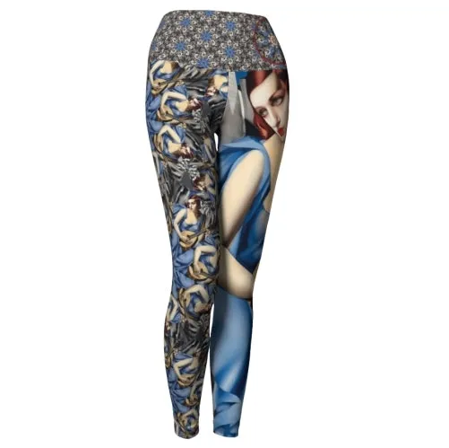 Tamara de Lempick Musician Yoga Leggings