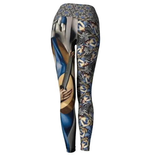 Tamara de Lempick Musician Yoga Leggings