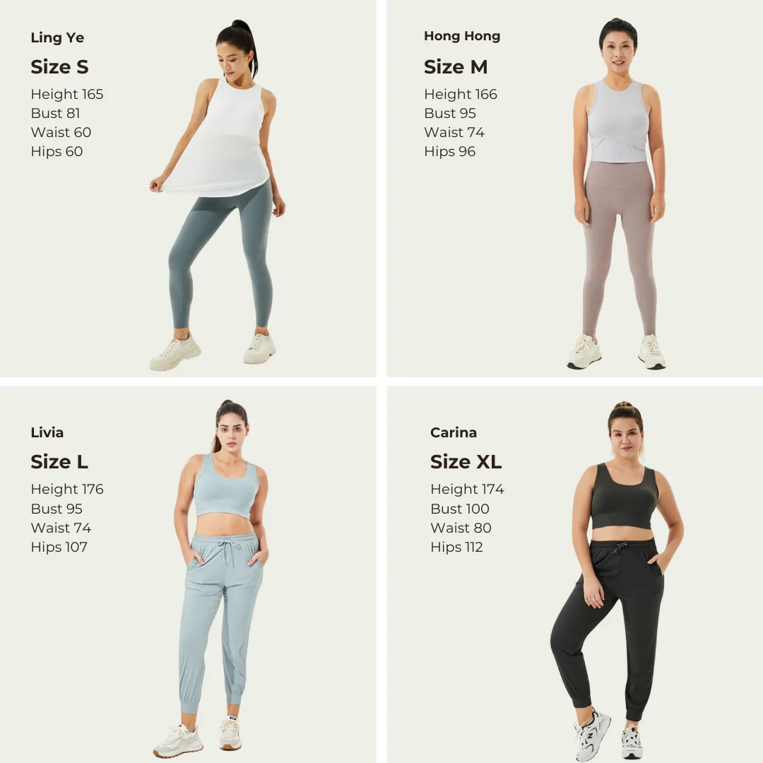 Tangs Display - High-Waist Camel-Toe Proof Tummy Tamer Leggings With Pockets