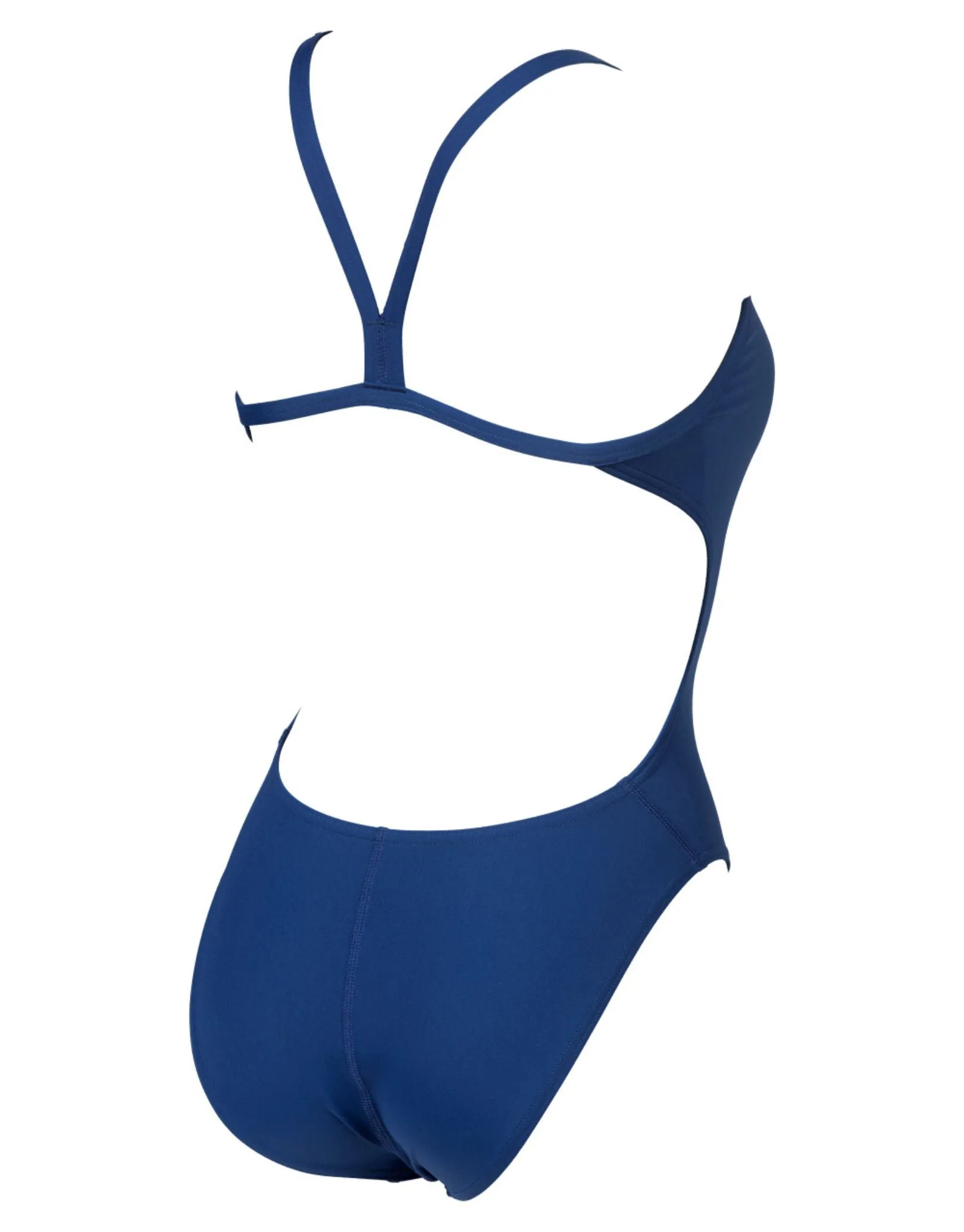 Team Challenge Solid Swimsuit - Navy/White