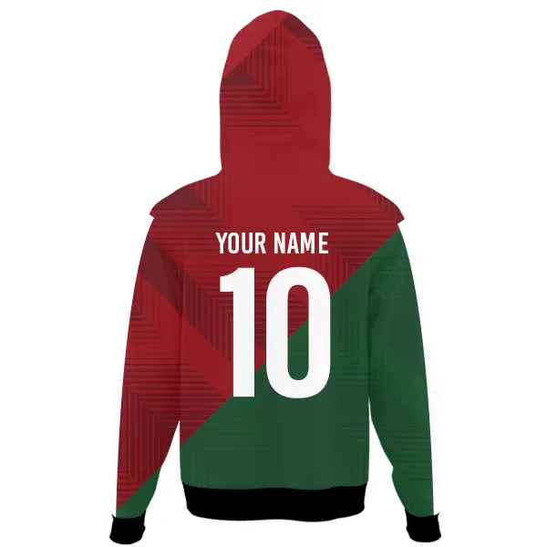 Team Portugal All Over Printed Hoodie