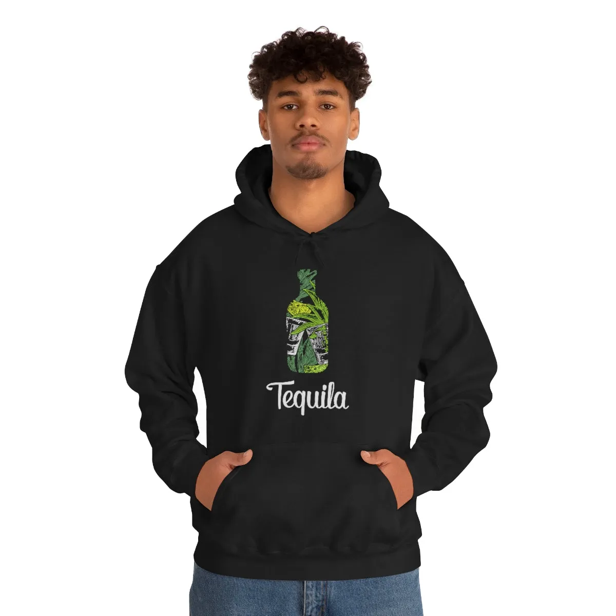 Tequila Bottle Unisex Drinking Hoodie