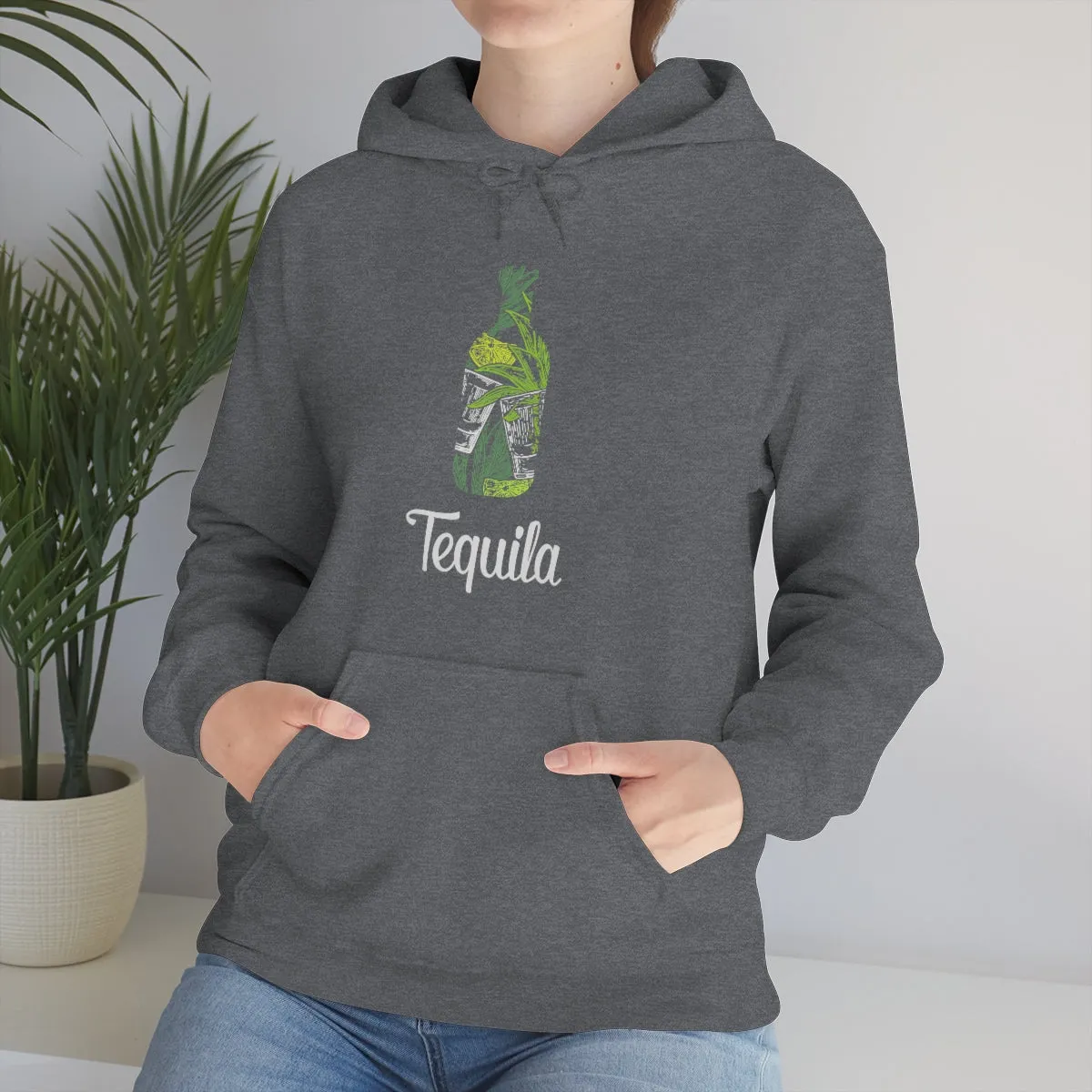 Tequila Bottle Unisex Drinking Hoodie