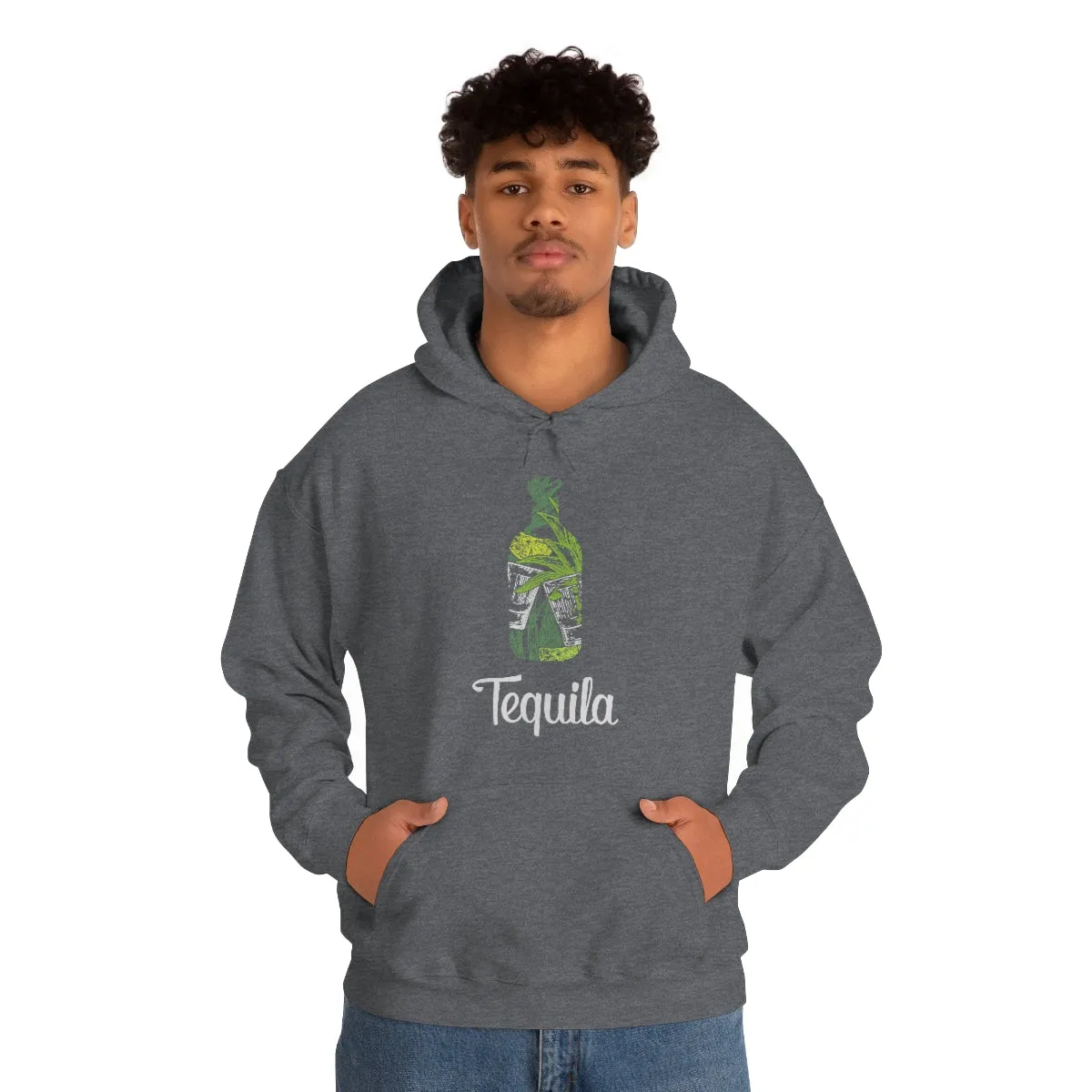 Tequila Bottle Unisex Drinking Hoodie