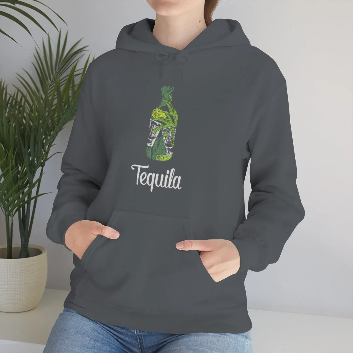 Tequila Bottle Unisex Drinking Hoodie