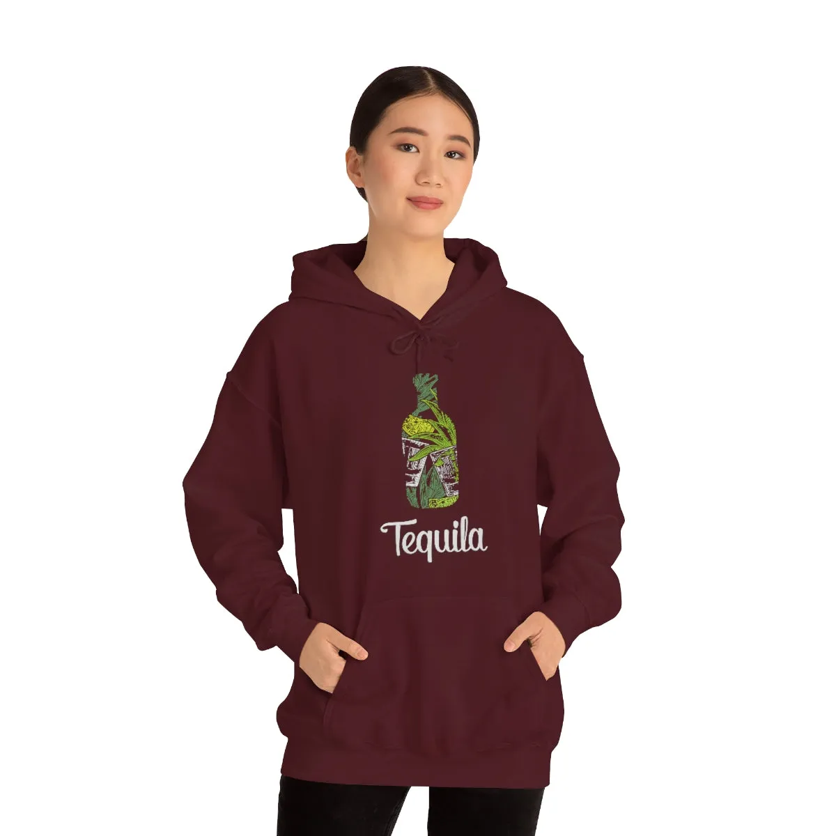 Tequila Bottle Unisex Drinking Hoodie