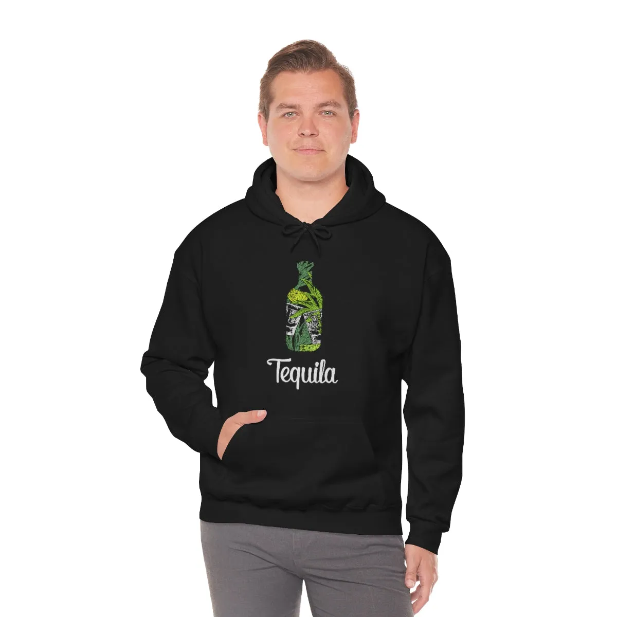 Tequila Bottle Unisex Drinking Hoodie