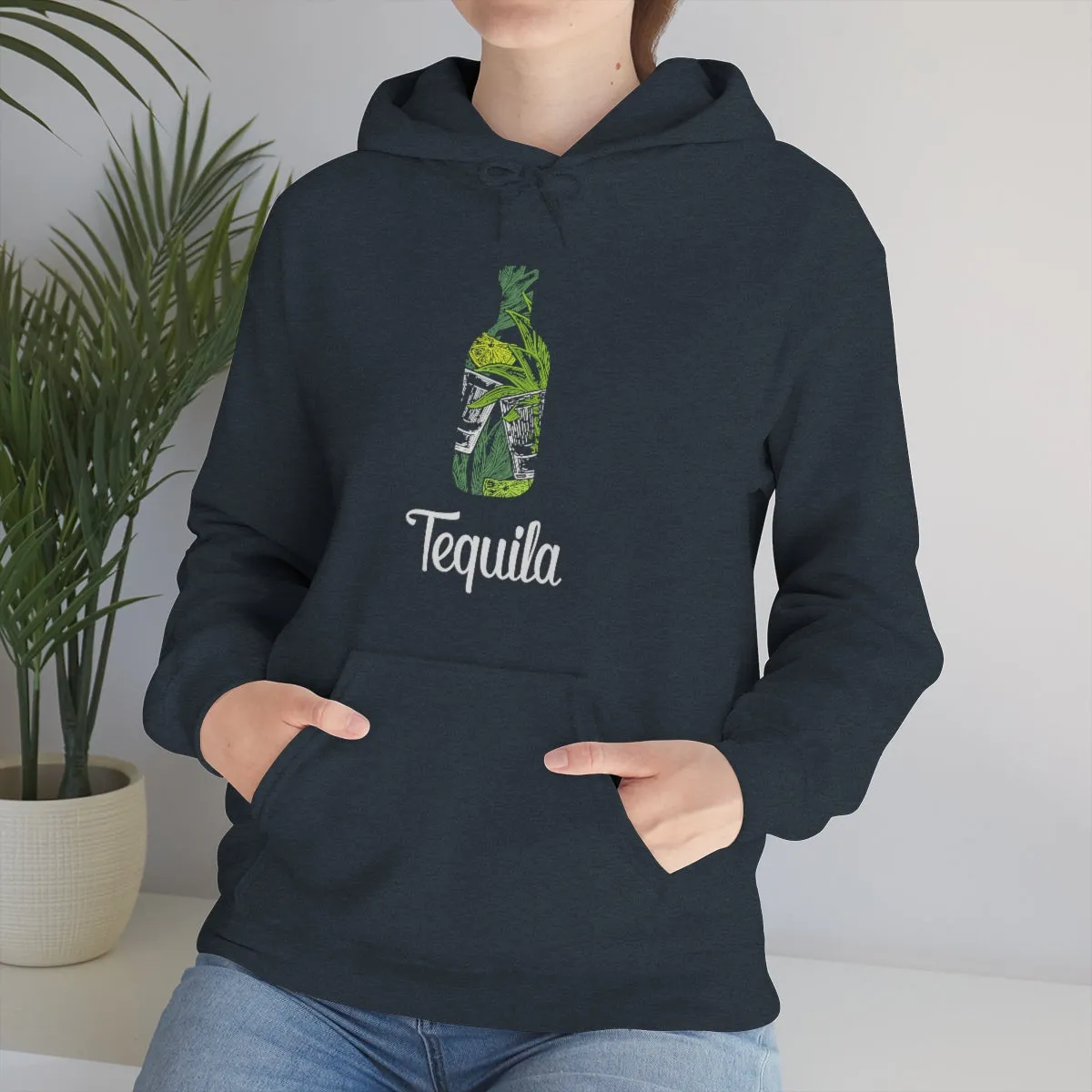 Tequila Bottle Unisex Drinking Hoodie