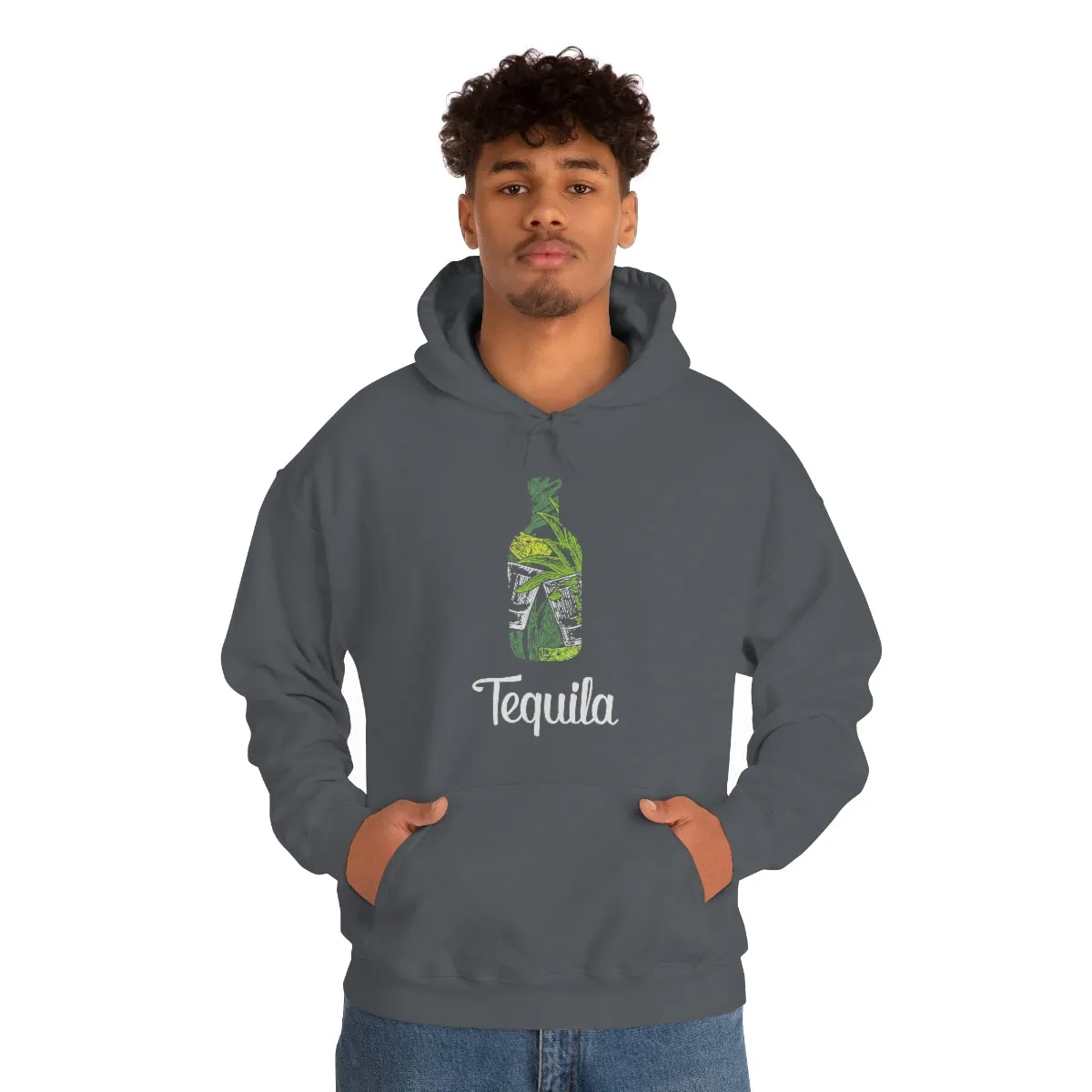 Tequila Bottle Unisex Drinking Hoodie
