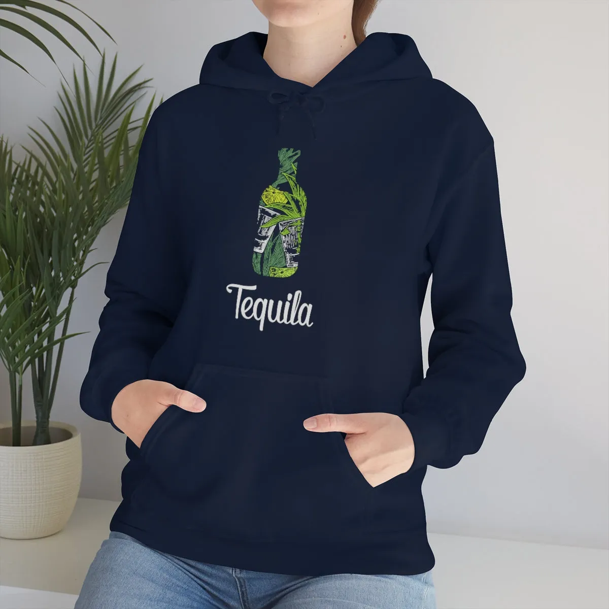 Tequila Bottle Unisex Drinking Hoodie