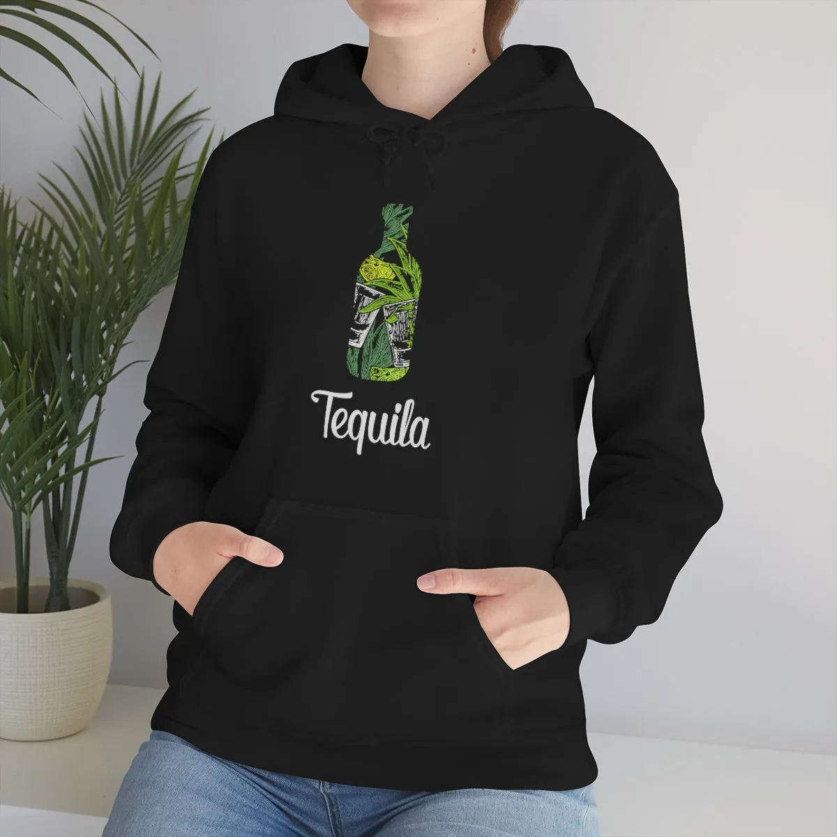 Tequila Bottle Unisex Drinking Hoodie