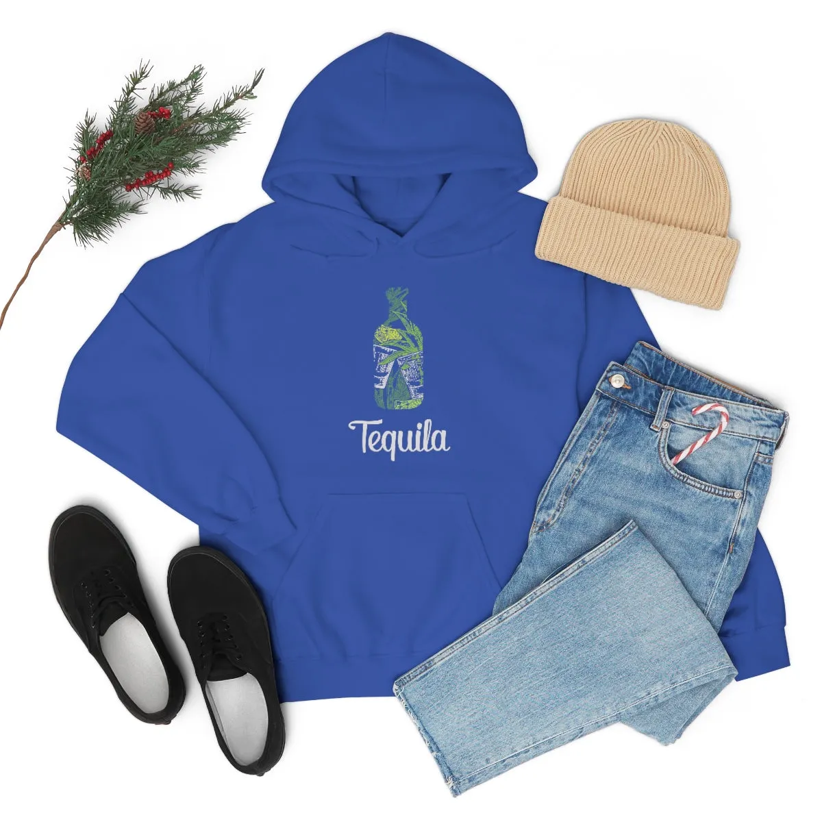 Tequila Bottle Unisex Drinking Hoodie