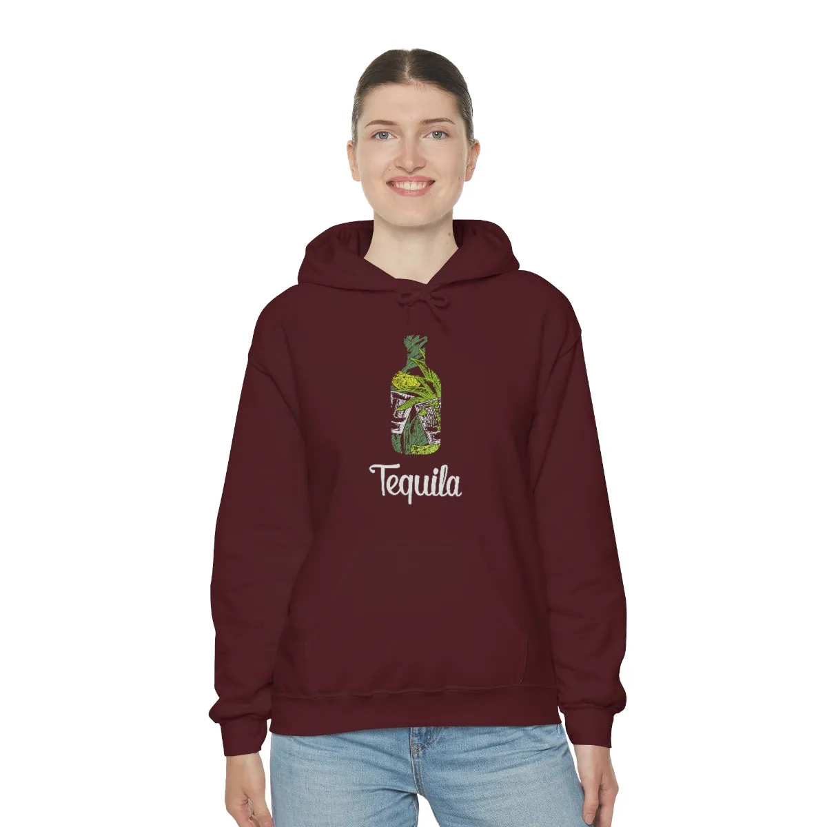 Tequila Bottle Unisex Drinking Hoodie