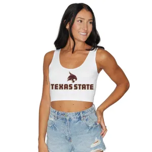 Texas State Signature Crop Tank Top