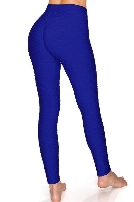 Textured Yoga Legging - Tummy Control