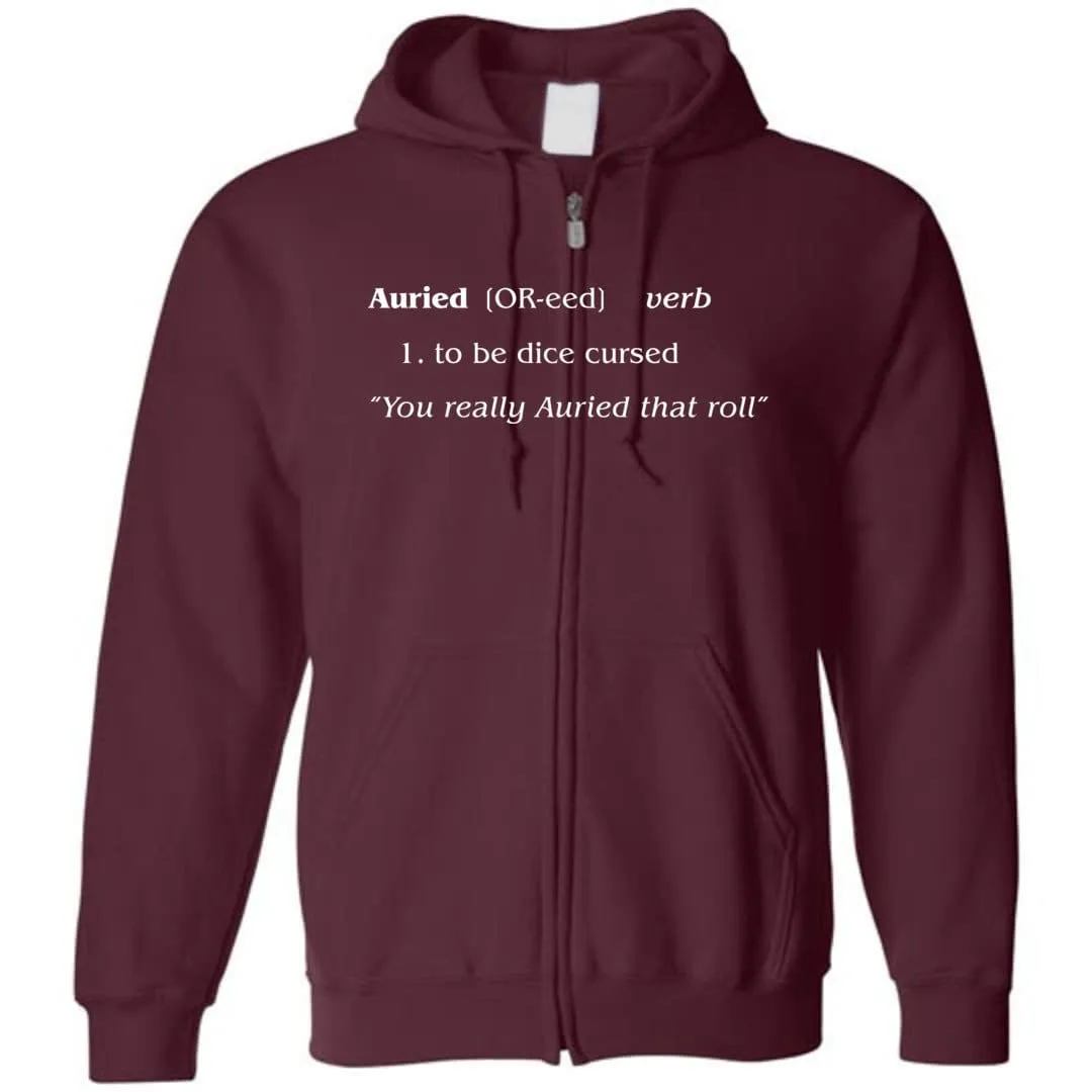 The Lady Auri - Auried by Definition Unisex Zip Hoodie