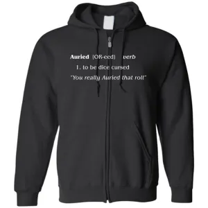 The Lady Auri - Auried by Definition Unisex Zip Hoodie