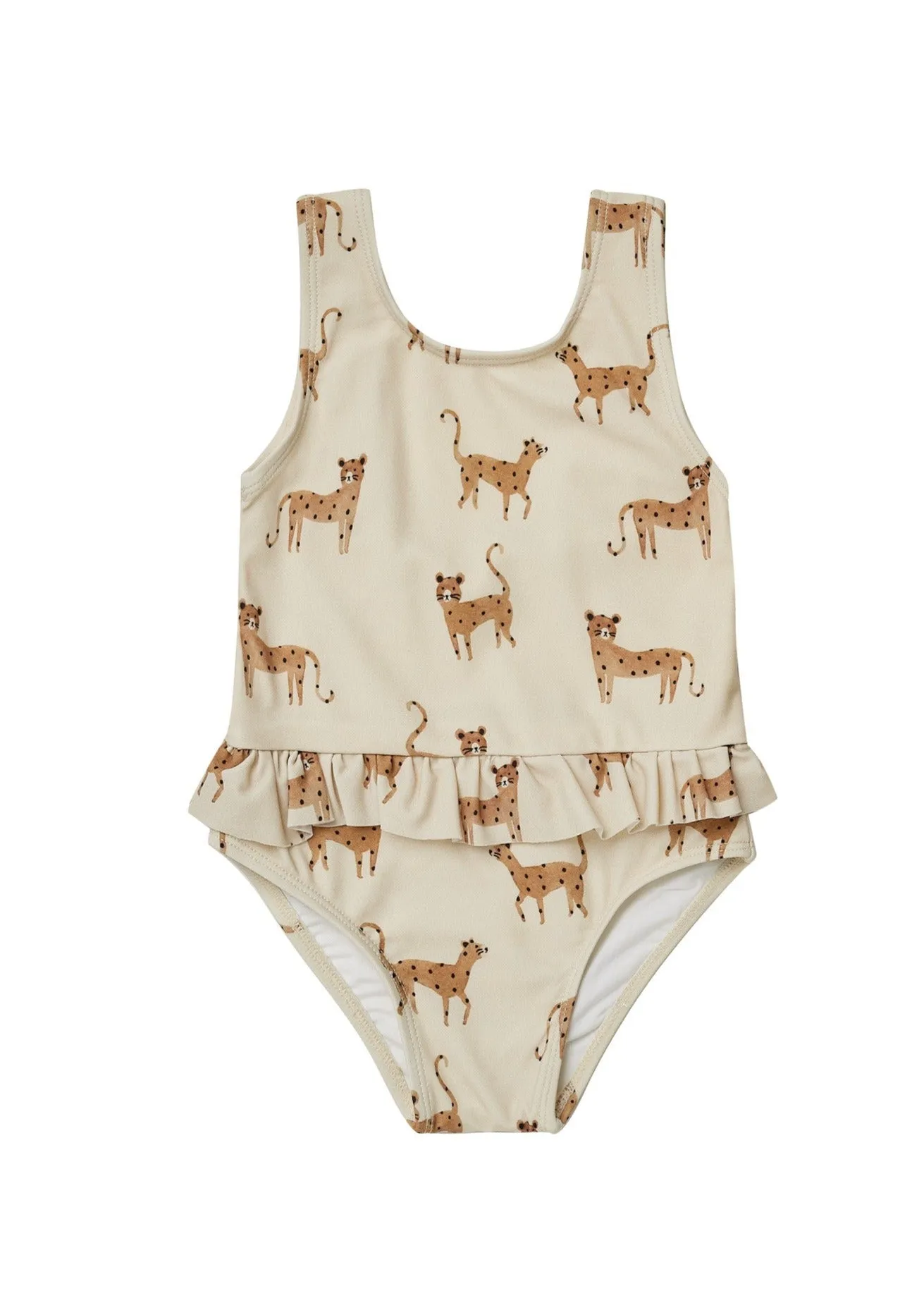 The Skirted Swimsuit by Rylee   Cru - Leopard - BABY