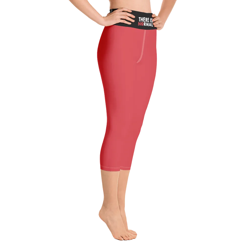 There is No Normal (Yoga Capri Leggings)