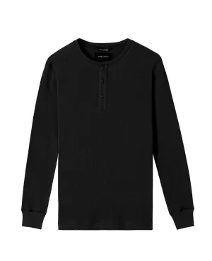 Thermal Henley Black