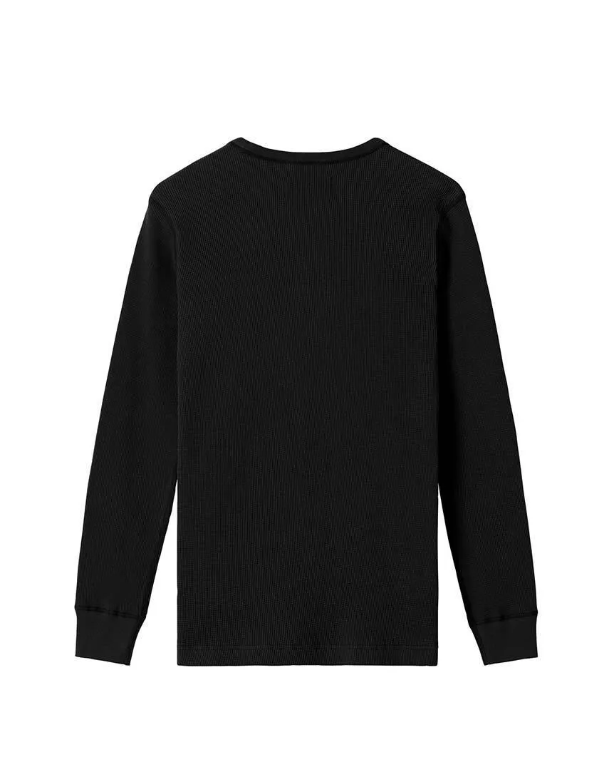 Thermal Henley Black