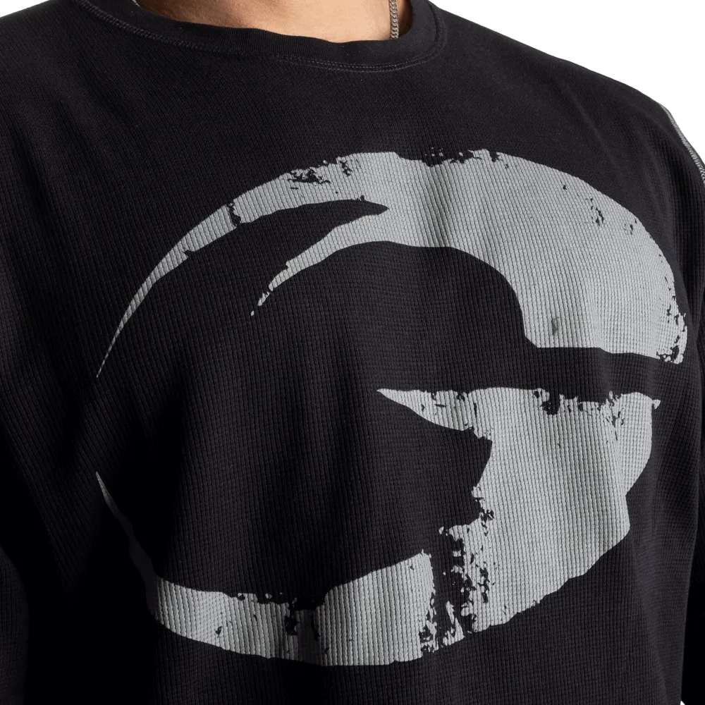 Thermal Logo Sweater - Asphalt