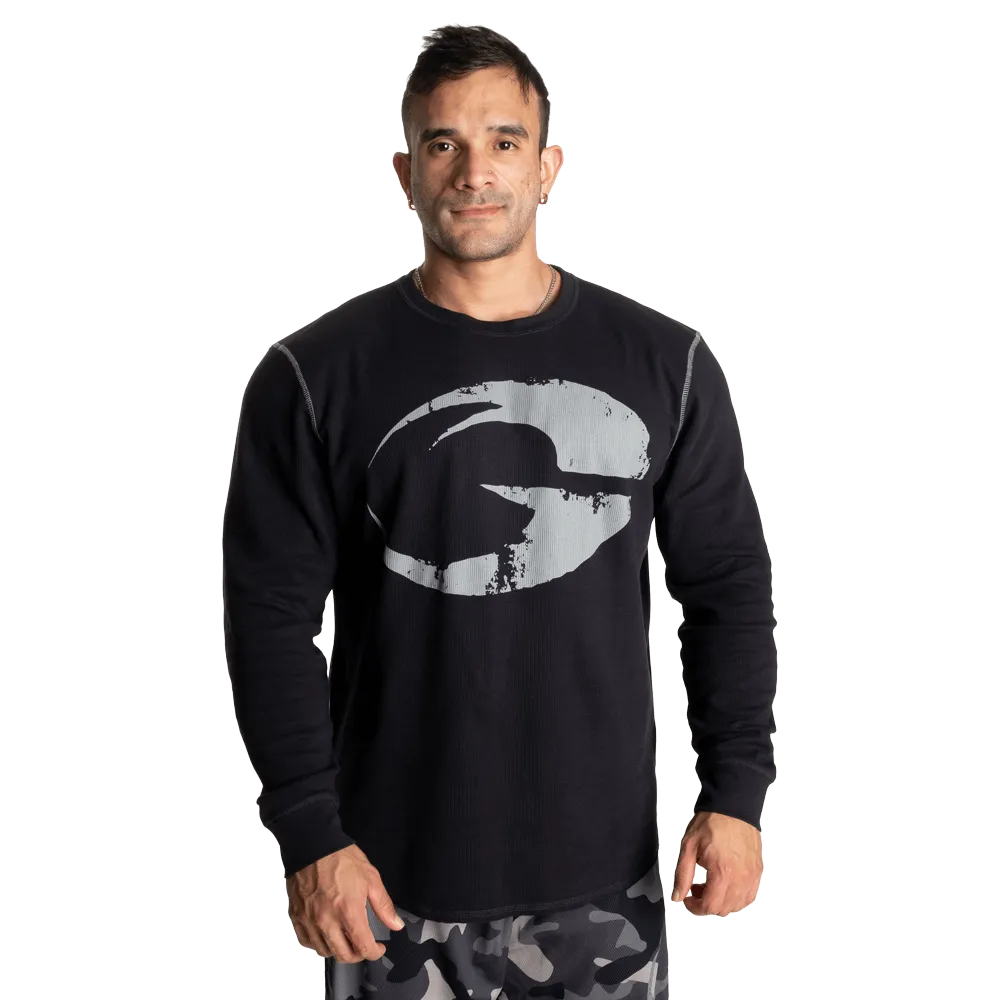 Thermal Logo Sweater - Asphalt