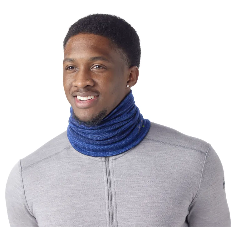 Thermal Merino Reversible Neck Gaiter - Deep Navy Color Shift