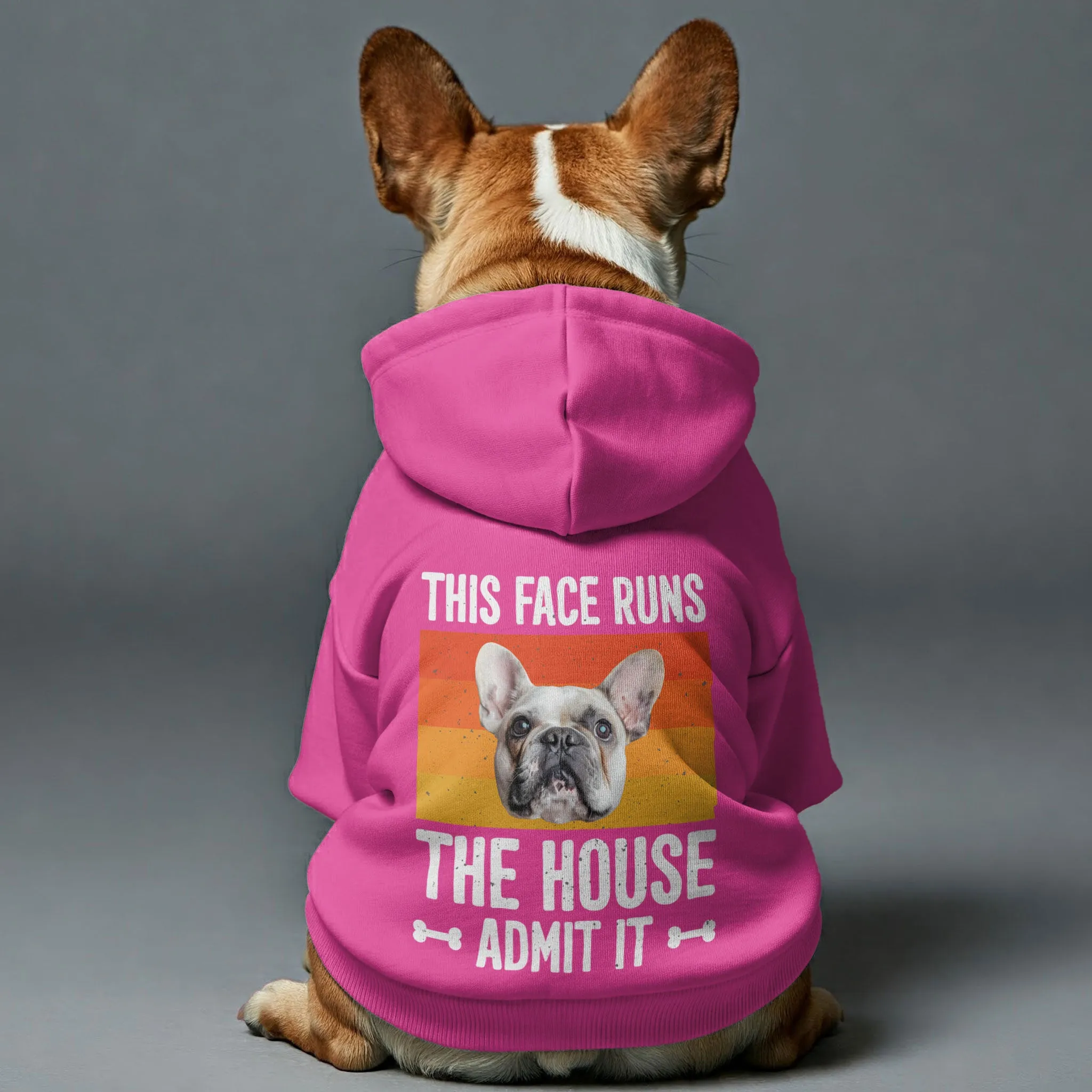 This Face - Personalized French Bulldog hoodies with funny quotes and your frenchie’s face – Stylish, Cozy, and Premium 100% Cotton
