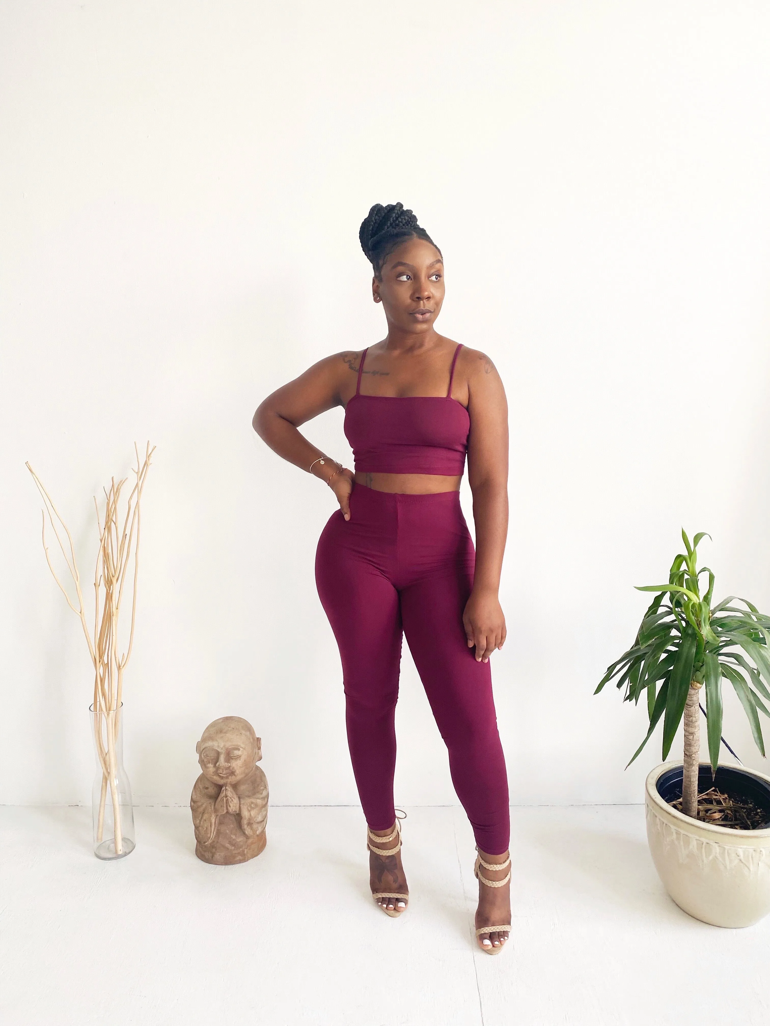 Through The Grapevine Legging Set
