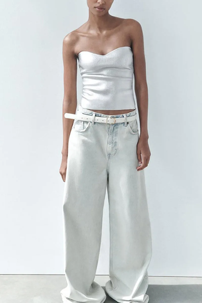 TI0176 Metallic Tube Top