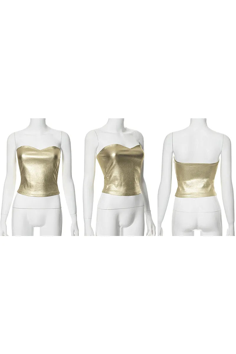 TI0176 Metallic Tube Top
