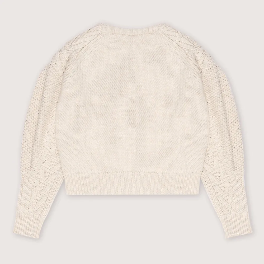 Tibet Woman's Jumper | Vanilla Cream