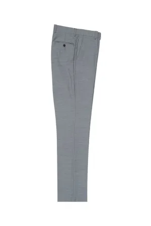 Tiglio Luxe Light Gray Slim Fit, Pure Wool Dress Pants 2564 E09063/26