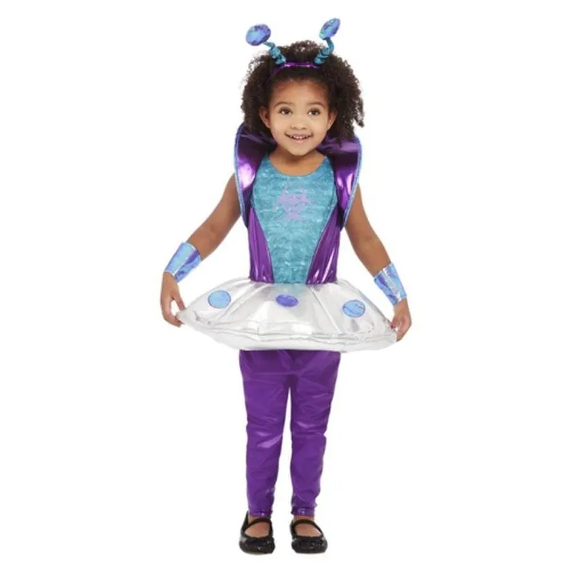 Toddler Alien Costume, Silver