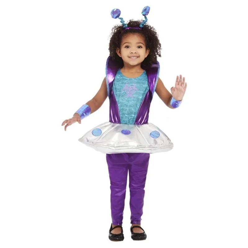 Toddler Alien Costume, Silver