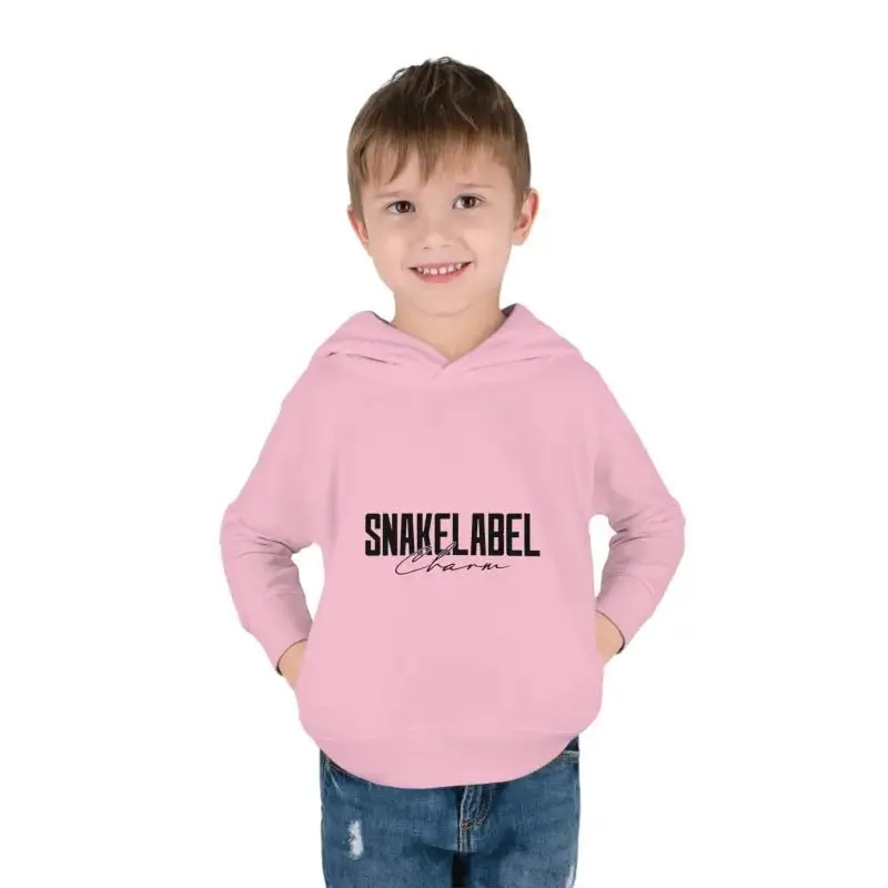 Toddler Pullover Fleece Hoodie Featuring EasyTear™ Label - Cozy & Durable for Little Adventurers