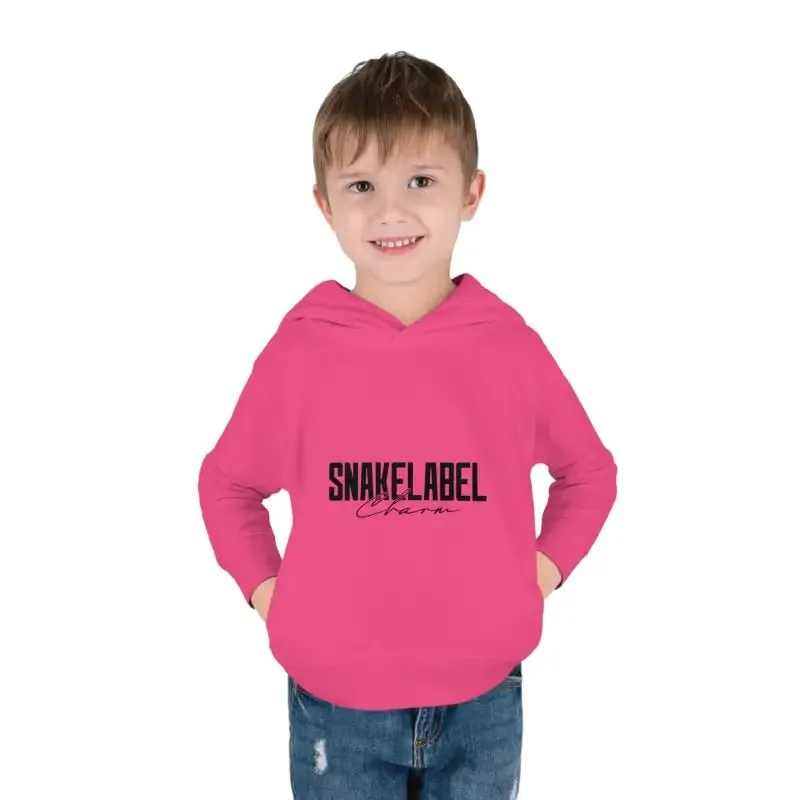 Toddler Pullover Fleece Hoodie Featuring EasyTear™ Label - Cozy & Durable for Little Adventurers