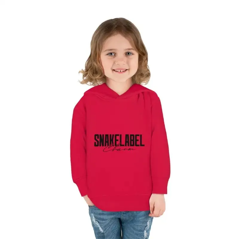 Toddler Pullover Fleece Hoodie Featuring EasyTear™ Label - Cozy & Durable for Little Adventurers