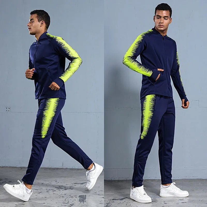 Tracksuits For Men Gym Sportswear Training Set