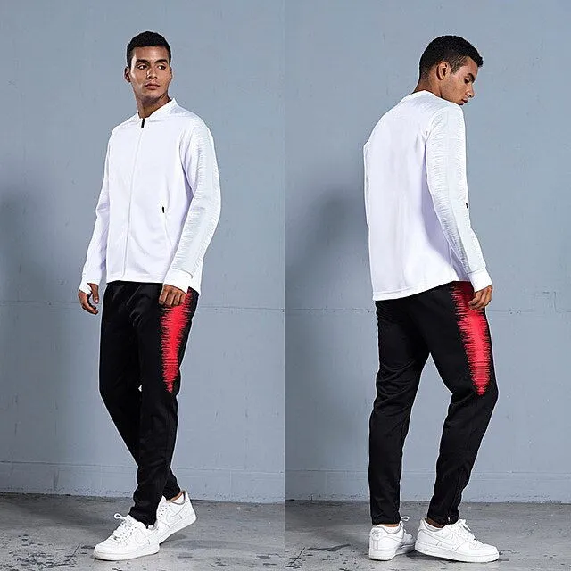 Tracksuits For Men Gym Sportswear Training Set