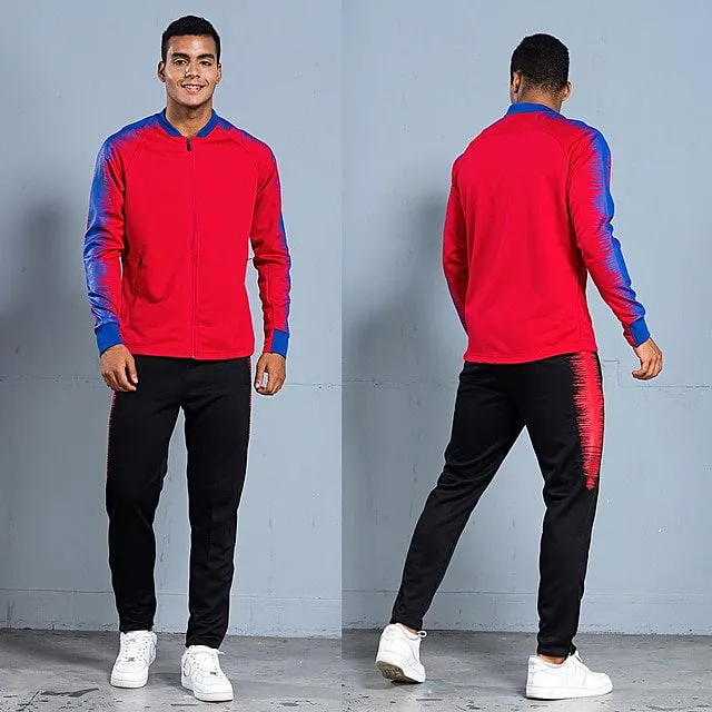 Tracksuits For Men Gym Sportswear Training Set
